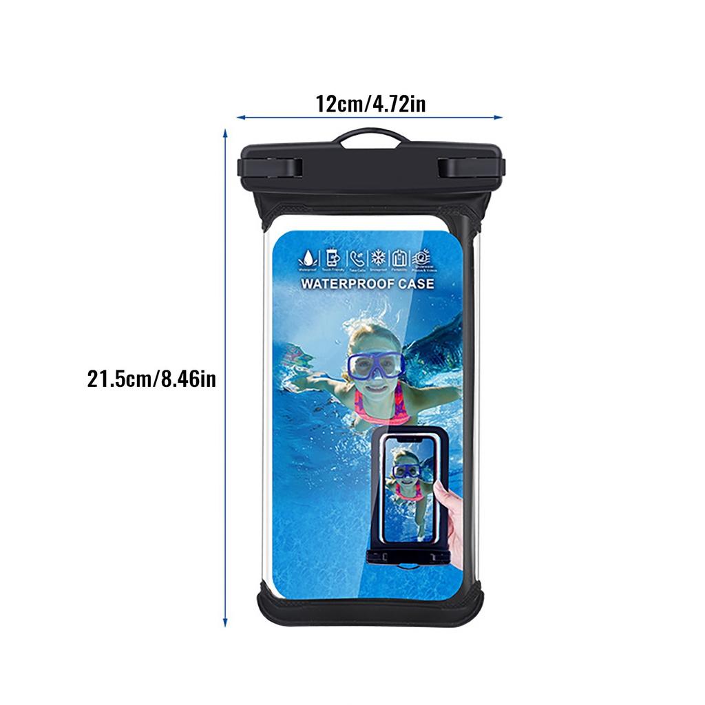 Waterproof Floating Pouch Dry Bag Case Cover For Cell Phone Touchscreen