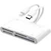 Applicable To Lightning  Typec Mobile Phone Computer Xd Card Reader Mscf Card Tf Card Sd Card U Disk Mobile Hard Disk Card Reader