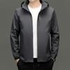 Fall 2025 new fashion casual men's hooded jackets, men's loose jackets, trendy coats, and padded clothes