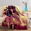 Cowgirl Pop Art Blanket for All Seasons Blanket Lunch Break Throw Gift