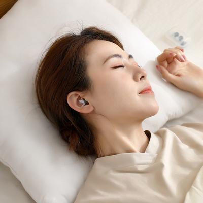 Silikon-Gehörschutzstöpsel zur Lärmreduzierung für den Schlaf, Schalldämmung, Anti-Tinnitus, Druckentlastung, Flug-Ohrstöpsel