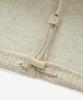 COVERNAT WOMAN Henley Neck Sweatshirt Oatmeal