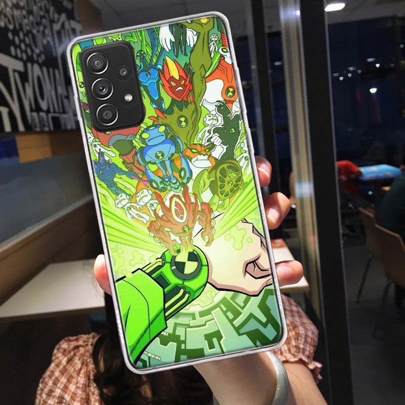 

Ben Cartoon 10 Phone Case for Samsung A54 A57 A37 A17 A14 A15 A12 A24 A34 A55 A35 A25 A52S A07 A05S A04S A22 A32 A72 Galaxy Note Samsung A22 4G