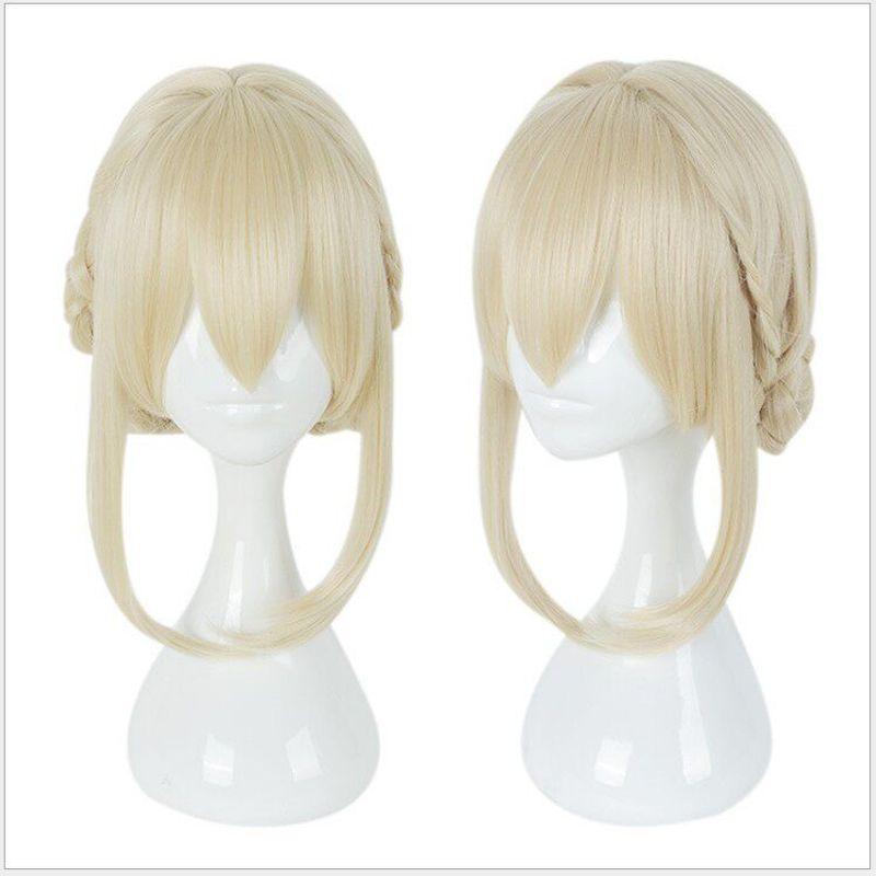 Violet Evergarden Cosplay Costume Mirio Orihara Iverson Anime Cosplay in Stock Violet Wig - One Size Fits All One size fits all