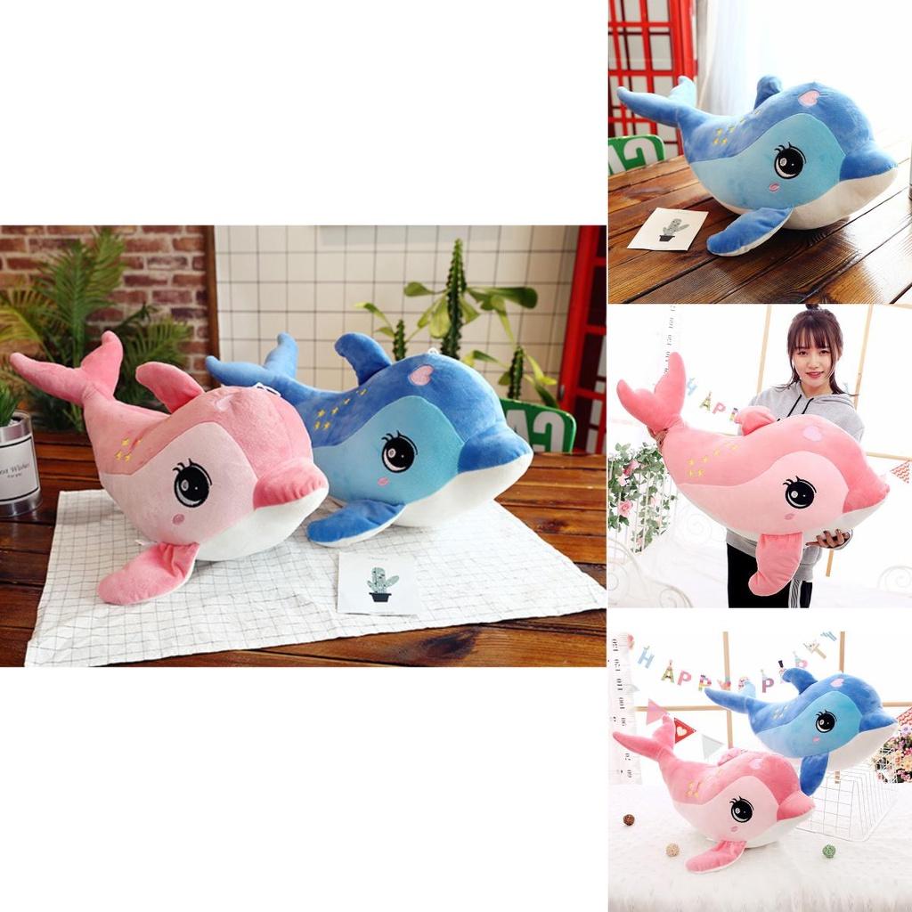 Cute And Cuddly Dolphin Plush Toy For Kids Perfect Birthday Or Valentine's Day Gift