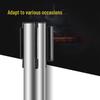 Stainless Steel Retractable Belt Queue Barrier