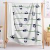 Blanket Cute Panda Blanket Flannel Bedroom Office Blanket Blanket Universal