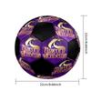 Unicorn Academy Indoor Soccer Ball Colorful Machine Stitched PVC Size 5 Team Training Competition Ready Durable High-Bounce Cool Sports Gift