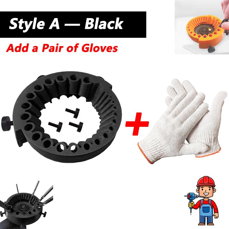 Multipurpose Drill Bit Grinding Sharpener Polishing Grinding Tool 125mm Angle Grinder Powered Tool Parts For 2-13mm Drill Bits