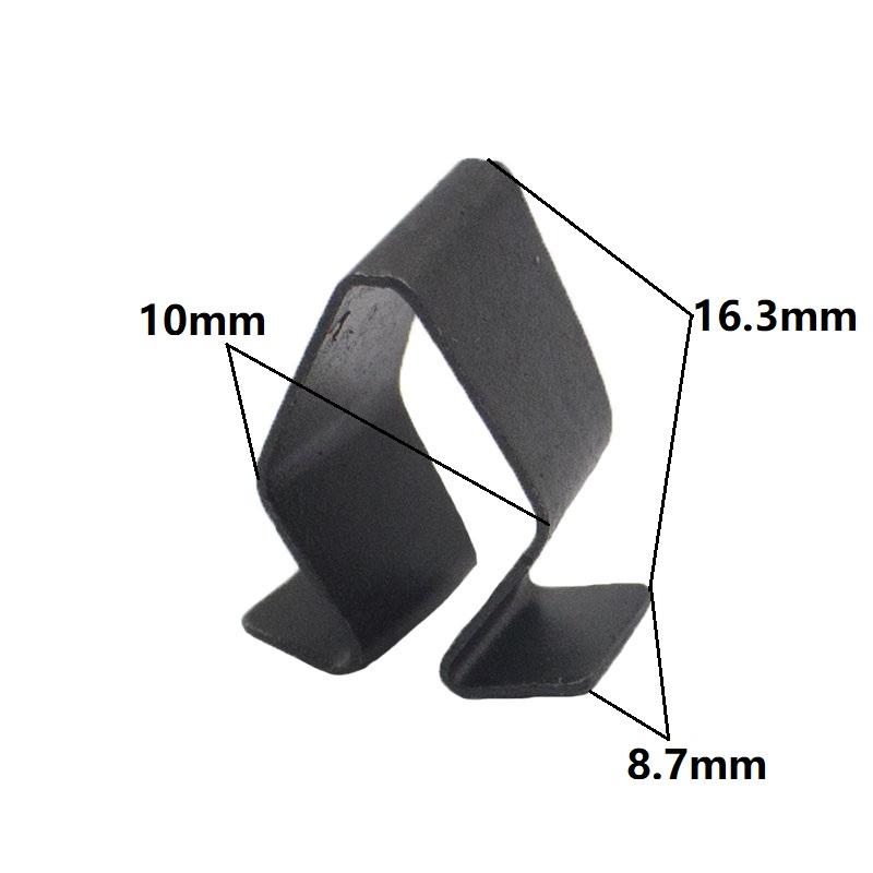 Metal Clips Retainer Instrument Panel Auto Fasteners Universal Car Radios Dashboard DVD Metal U Cord Lock Retaining Clip