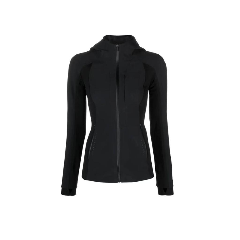 Women's Slim Fit Hooded Softshell Windbreaker Jacket for Hiking and Outdoor Activities