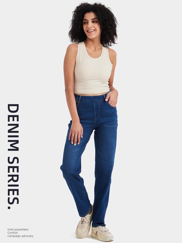 Women's Cross-Border Yoga Fitness Pants, High Elastic Slimming with Pocket, Cat Whiskers Pattern, Breathable, Casual Outerwear.