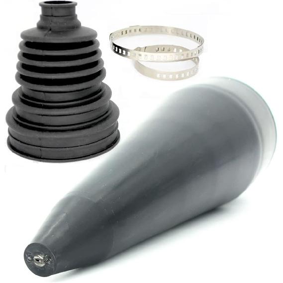 Универсальный эластичный пыльник ШРУСа, монтажный конус для установки пыльника ШРУСа (Комплект пыльника привода ШРУСа+Инструмент-конус)