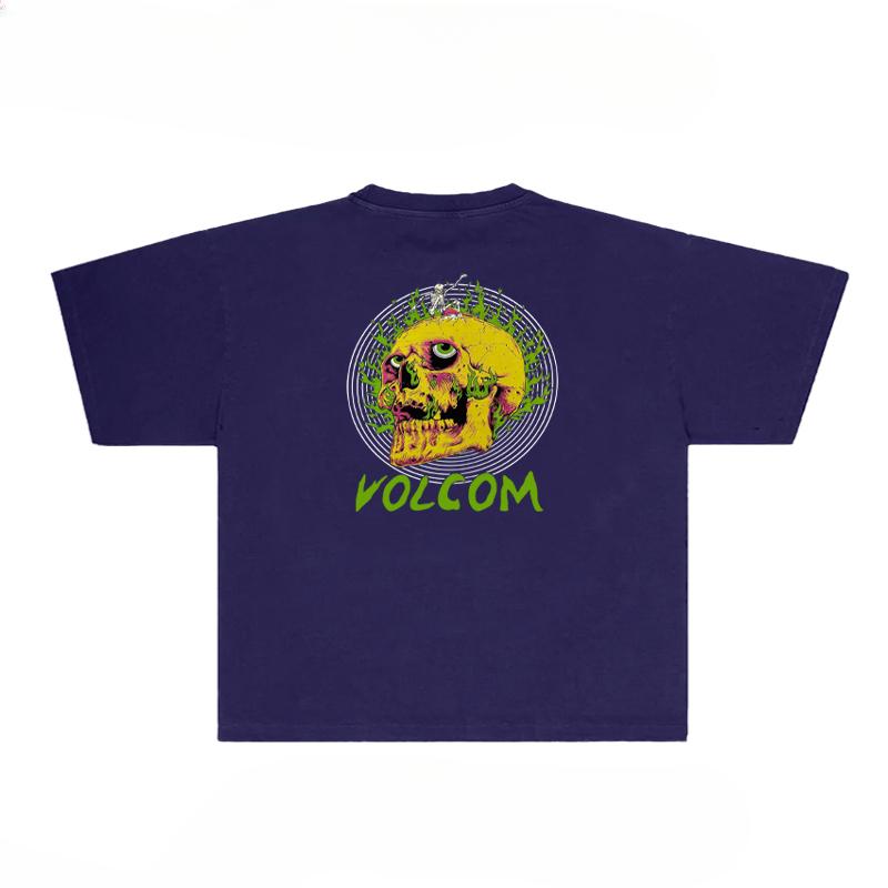 

2024 Популярний американський бренд темного тренду High Street Hiphop Hiphop Футболка з коротким рукавом чоловіча Круглий виріз Ретро Чиста бавовна 4XL