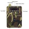 Camouflage MP3 Speaker Electric Hunting Decoy Speaker Remote Controller Kit Hunting Decoy Calls Electronic Bird Caller