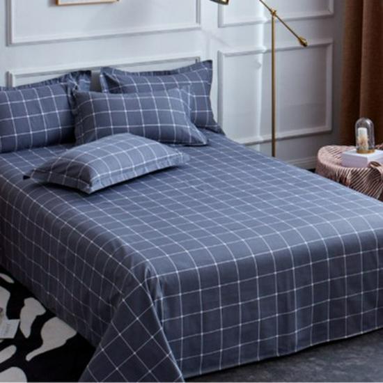 Thickened Flannel Bed Sheet for Dormitory - Single Piece Quilt Cover