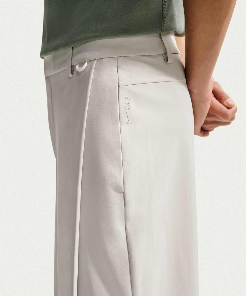 NIKE 24.7 Perfect Stretch Dry Fit Uv Trousers M - Light Bone:Sail:Light Orewood Brown / If2124-072