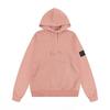 Basic Plain Hooded Sweatshirt Men Women 360g Cotton Loose Fit Casual Streetwear