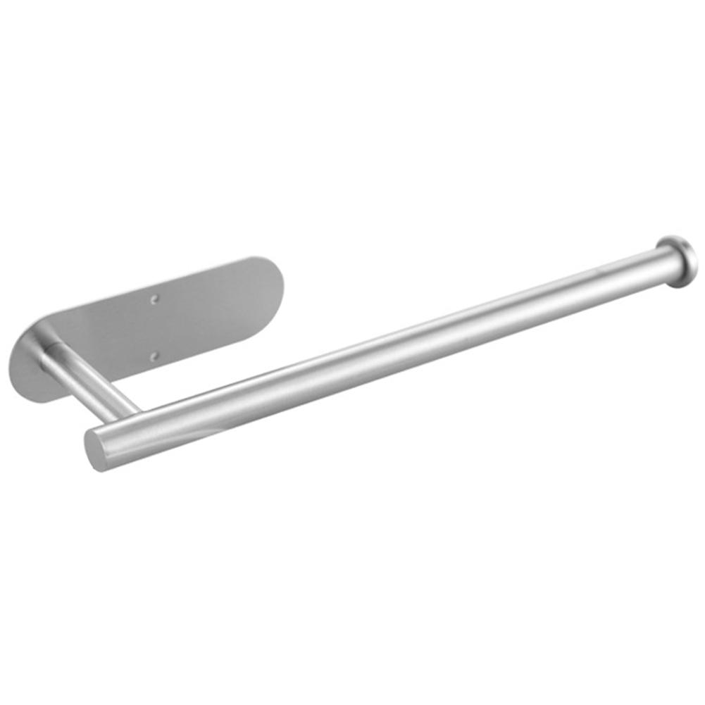 Wall Mounted Tissue Towel Rack Hanging Shelf Rustproof Stainless Steel Toilet Tissue Roll Hanger for Bathroom Kitchen