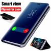 For Redmi Note14 Pro Case Smart Mirror Magnetic Flip Stand Cover For Xiaomi Redmi Note 14 Plus + 4G 5G Protect Shell Para Fundas
