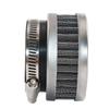 2x 42mm Stainless Steel Air Filter Cleaner For Motorcycle ATV Scooter Universal