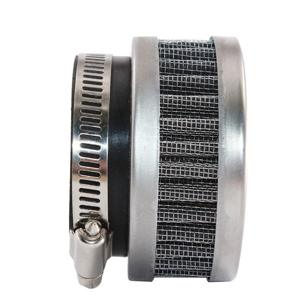 2x 42mm Stainless Steel Air Filter Cleaner For Motorcycle ATV Scooter Universal