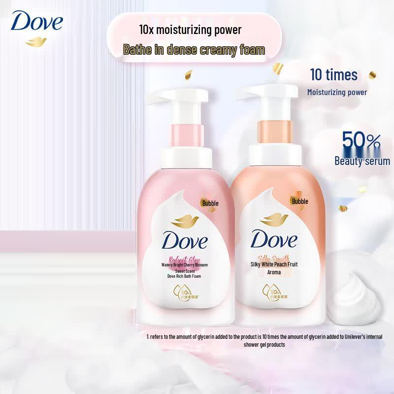 Dove Foaming Moisturizing Shower Gel