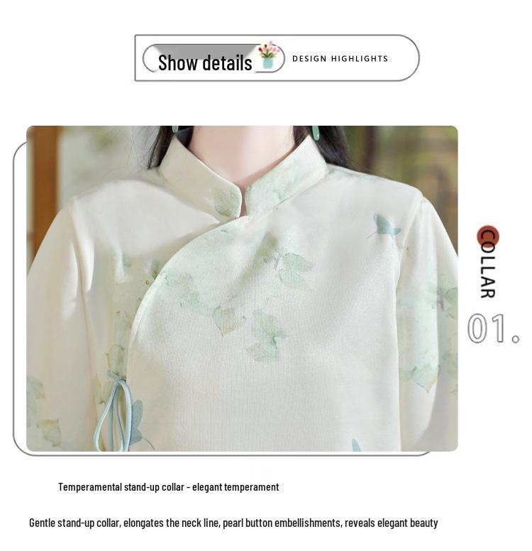 New Autumn/Winter Retro Suede Tang Suit: Stylish and Comfortable Han-Inspired Hanfu Cheongsam Top Tea Suit