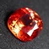 Natural Orange Sapphire Loose Gemstone 8.15 Ct Square Cut September Birthstone for Gem Collections
