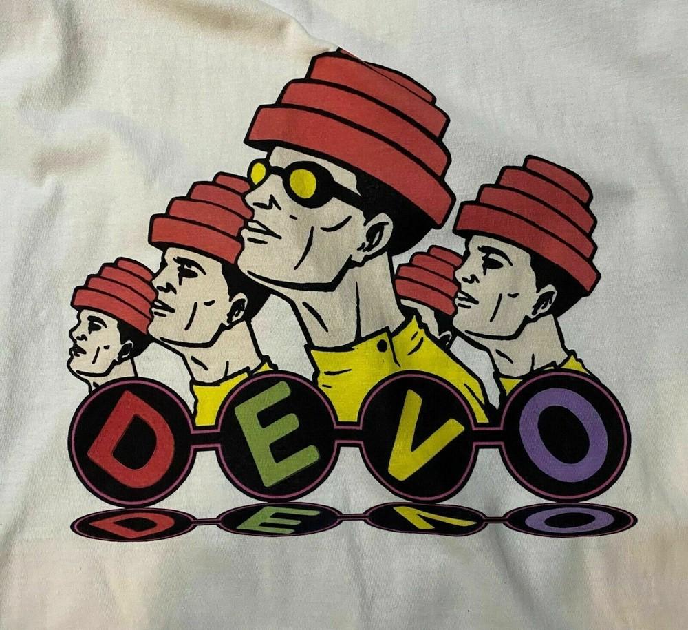 

Vintage Devo Band Gift Friends Cotton White All Size Men Women Shirt AG307 Unisex T-Shirt XXL