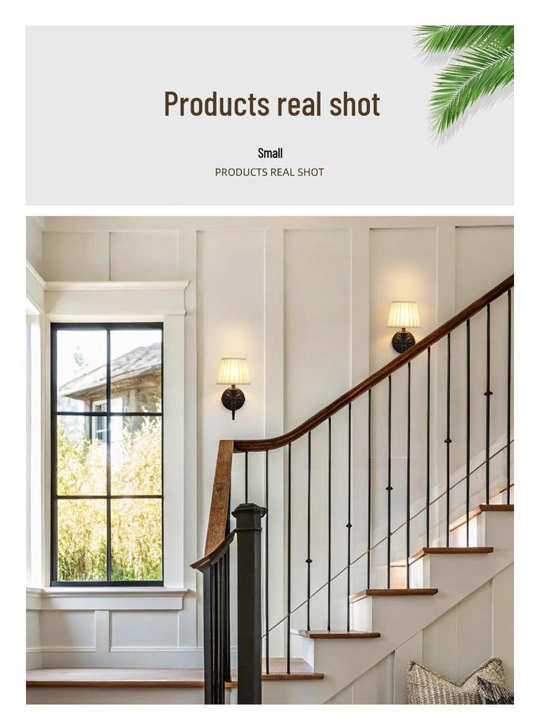 Moderne Wandleuchte für Wohnzimmer, Schlafzimmer, Flur & Treppenhaus