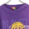 JOSTENS 90s Old Los Angeles Lakers Print Long sleeve sweat trainer purple Men's Used
