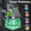 Auto Windmill Solar Car Perfume Air Freshener Aromatherapy Cute Car Energy Rotating Aromatherapy Diffuser Interior Decoration