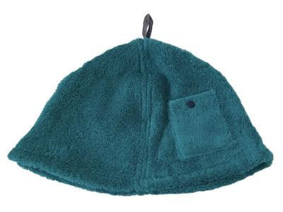 Imabari Sauna Hat Imabari Towel Brand Certified Sauna Hat [Kontex] [Pocket] <54605-081> (Turquoise Blue)