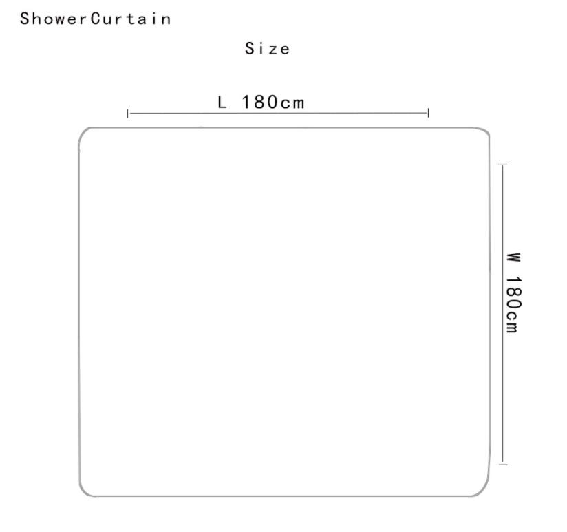 4Pcs Marble Pattern Waterproof Polyester Shower Curtain Pedestal Rug Lid Toilet Cover Bath Mat Set