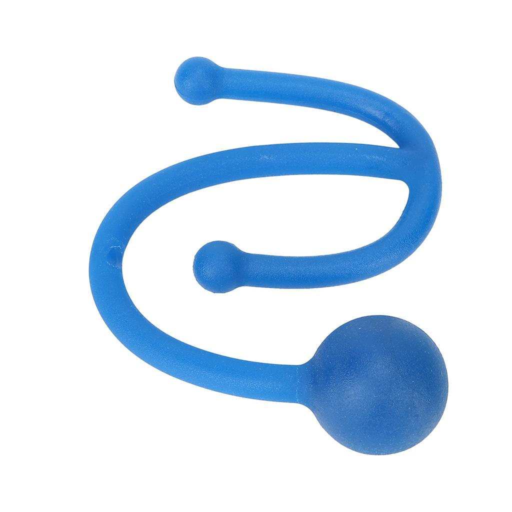 Übungsbänder Blau Starke Zugkraft SEBS-Material Weicher Griff Yoga-Band mit Ball Trainingsgerät für Zuhause