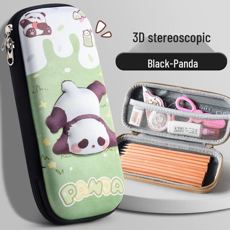 Large 3D Cartoon Pencil Case for Primary School Students