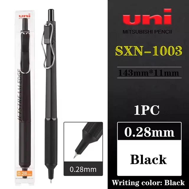 Uni Jetstream Business Pens 0.28/0.38mm Super Fine Nib Quick-drying Non-inking Oil Ballpoint Pen Anti-roll Rod Write Accessories