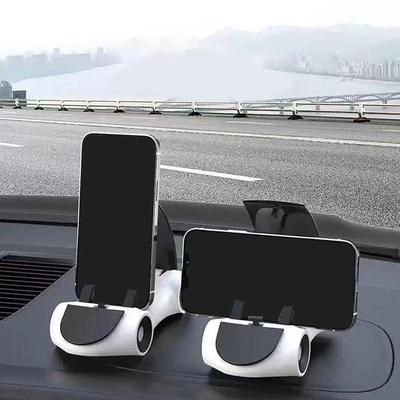 360 Degree Rotating Car Model Bracket Strong Self-Adhesive Car Mobile Phone Holder Car Interior Instrument Ornament Decor