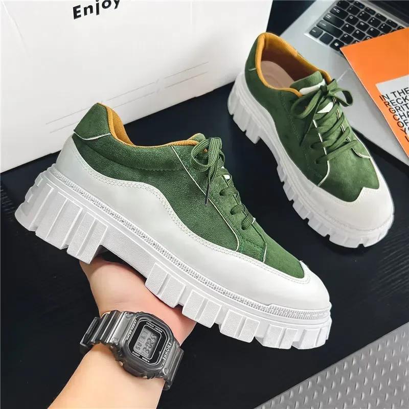 Casual Shoes Men Chunky Sneakers  Male Sneakers Black Autumn Shoes Platform Sneakers for Men Comfort Zapatillas Hombre