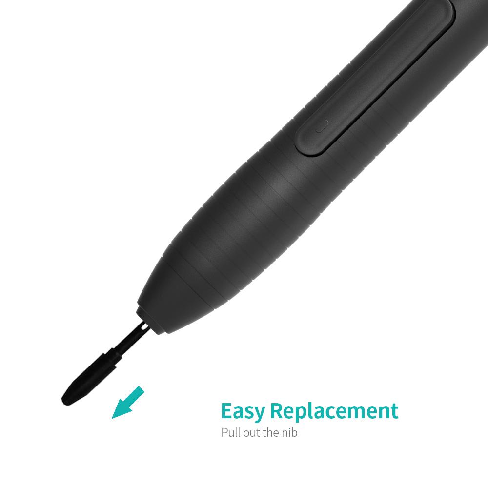 Huion PN04 10pcs Replacement Pen Nibs Graphics Tablet Pen Nibs High quality Wear resistant Pen Nib for Huion PW100 PW201
