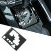 Central Gear Shift Panel Cover Trim Sticker For 4Runner 2010- Carbon Fiber