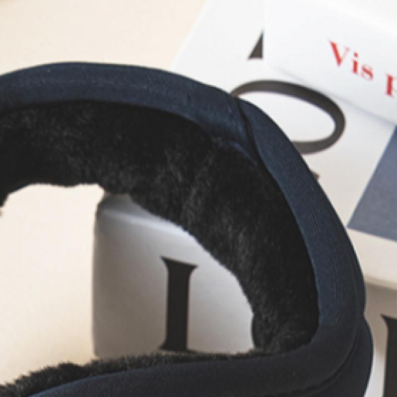 Căști Pliabile Căptușite Daiso Bleumarin