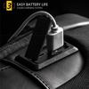 NEW High Qulity Upgrade Men's Waterproof USB Oxford Crossbody Bag Anti-theft Shoulder Sling Bag Multifunction Short Travel  Chest Pack for Male