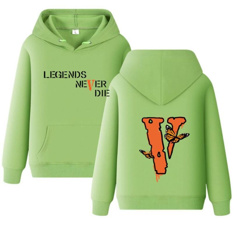 Kapuzenpullover Sweatshirts Unisex Mode Buchstaben Herren Damen Locker Langarm Schmetterling Hoodie