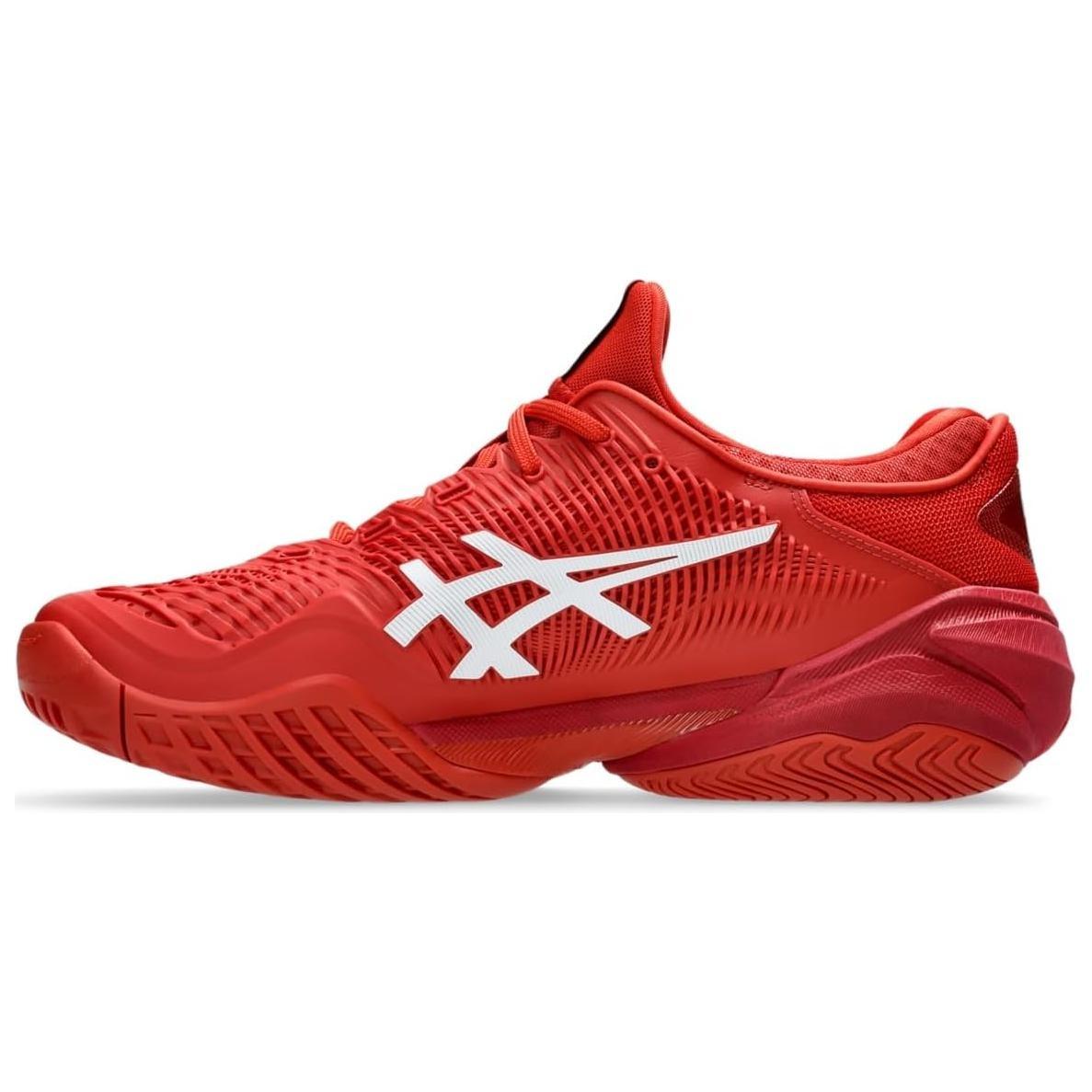 ASICS Court FF 3 Novak Rust White Men s 1041A361-964 EU 44.5