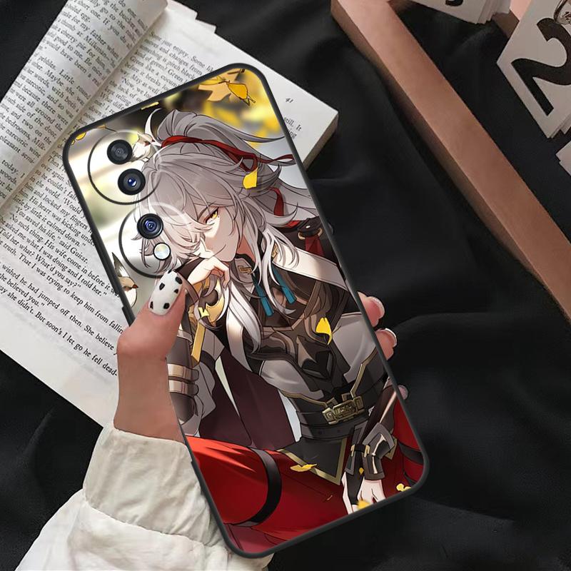 Jing Yuan Honkai Star Rail For Honor Magic 8 6 7 Pro Case For Honor X9d X9c X9b X9a X8c X8b 200 400 50 70 90 Lite Win RT