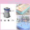 Swimming Pool Filter Pump With And Drainage For Recreational Water Use