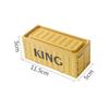 1pc Container Desktop Storage Box Stackable With Cover Coin Small Items Box Scene Figurine Living Room Bedroom Office Organizer