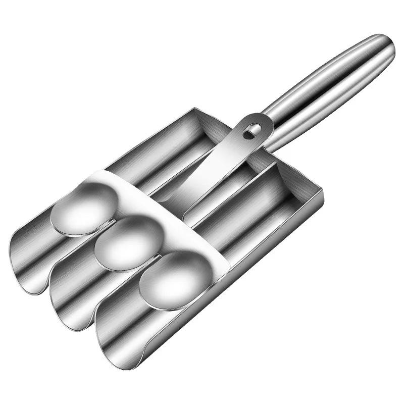 304 Stainless Steel Meatball Scoop Maker Mold For Fish Beef Rice-meat Rice Ball Dumplings Maker Kitchen Tools
